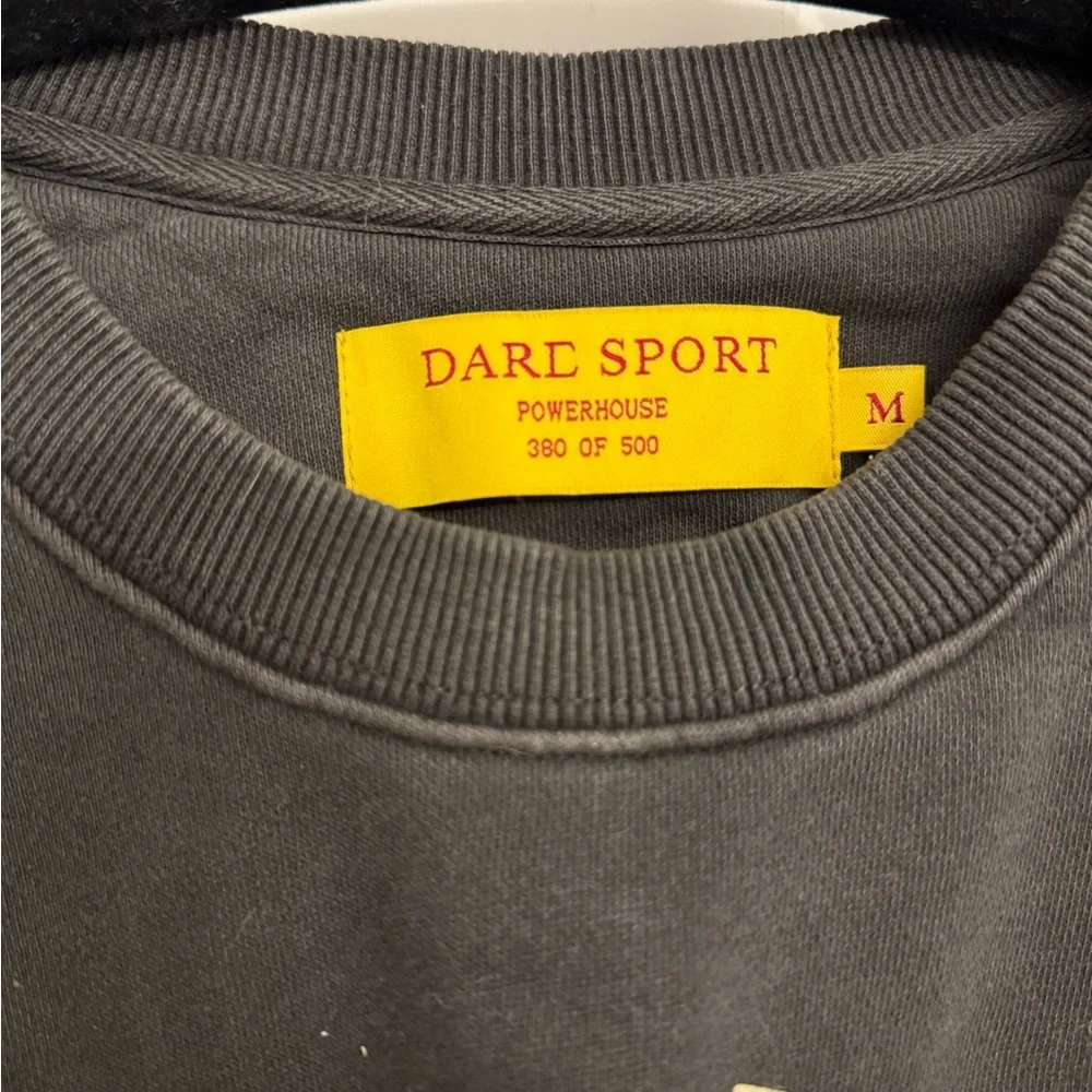 Darc Sport Black Crew Neck cropped Sweater - Picture 4 of 4